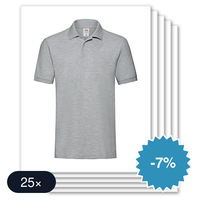 25 stuks Fruit of the Loom - Premium Polo