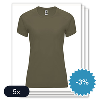 5 stuks Roly Sport - Bahrain Dames T-Shirt