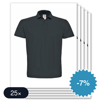 25 stuks B&C - Unisex Polo ID.001