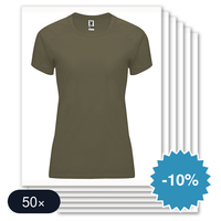 50 stuks Roly Sport - Bahrain Dames T-Shirt