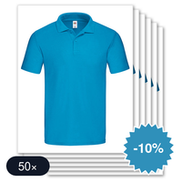 50 stuks Fruit Of The Loom - Original Polo