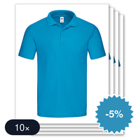 10 stuks Fruit Of The Loom - Original Polo