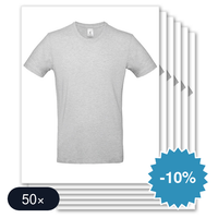 50 stuks B&C BE INSPIRED - T-Shirt #E190