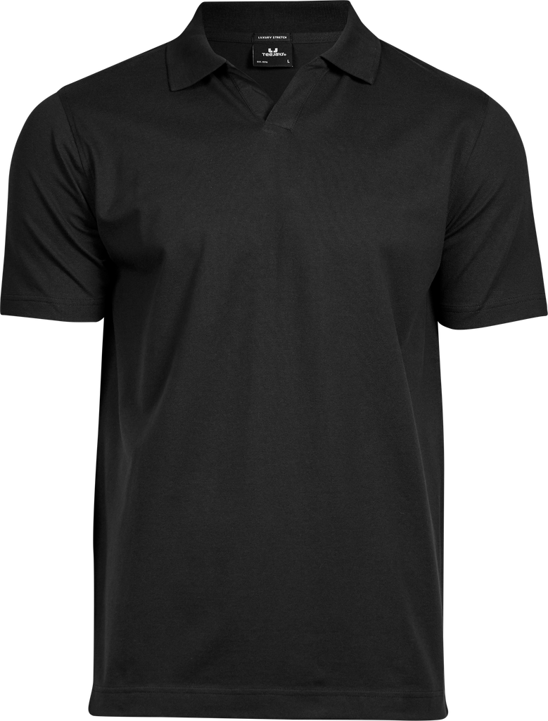 Tee Jays - Stretch V-hals polo - Black