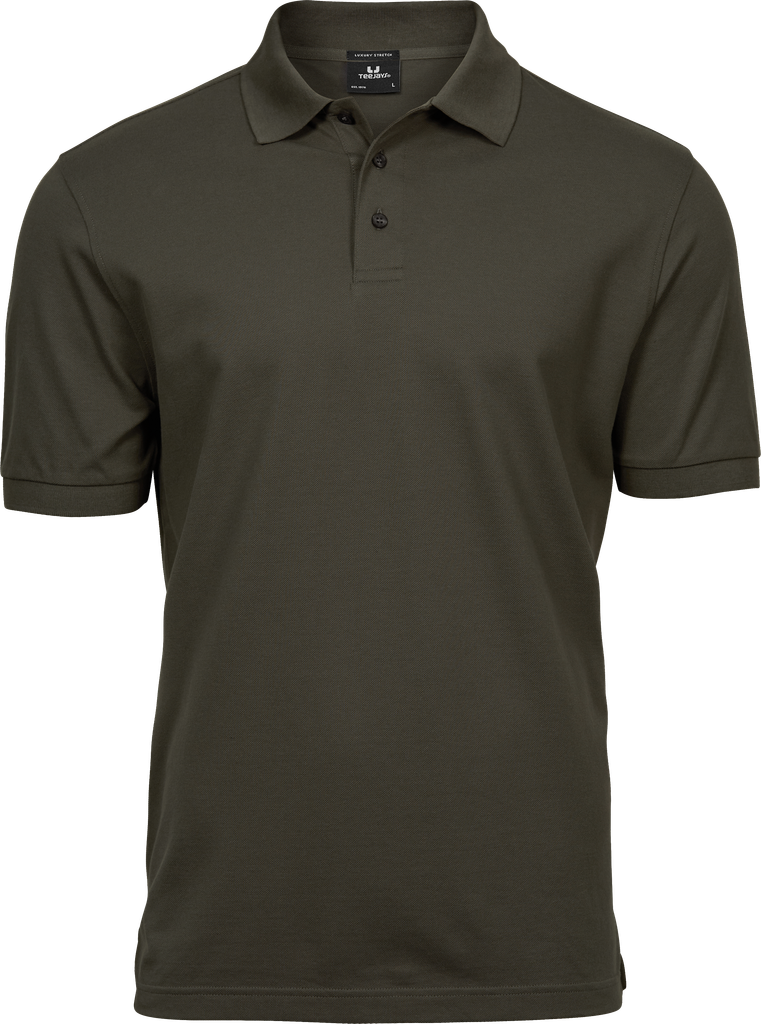 Tee Jays - Luxury Stretch Polo - Dark Olive