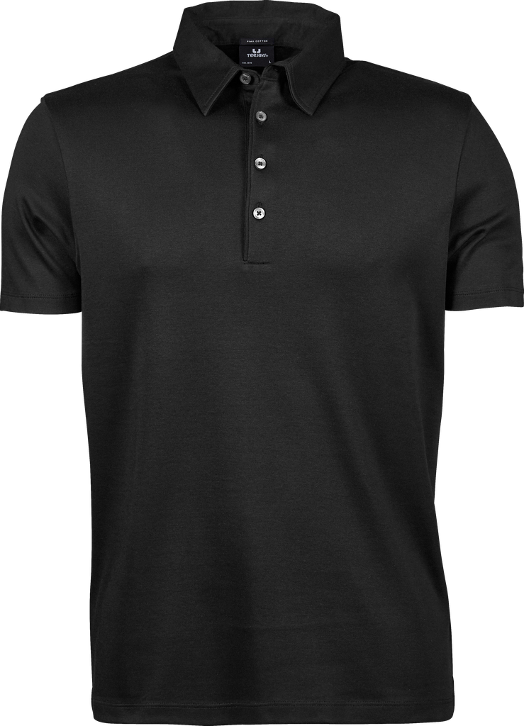 Tee Jays - Pima Katoen Polo - Black