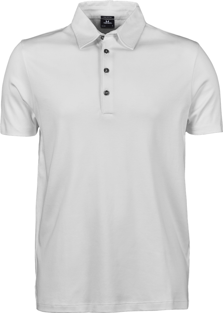 Tee Jays - Pima Katoen Polo - White