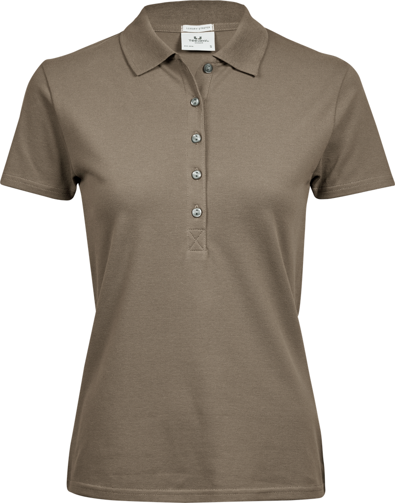 Tee Jays - Dames Luxury Stretch Polo - Clay