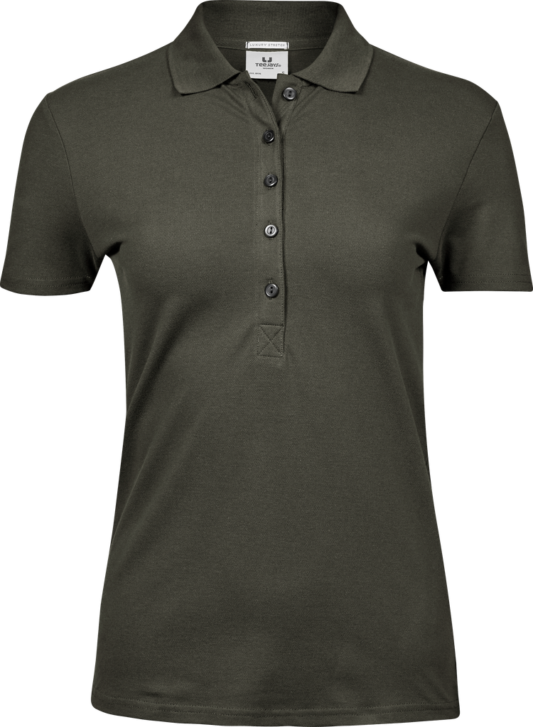 Tee Jays - Dames Luxury Stretch Polo - Deep Green