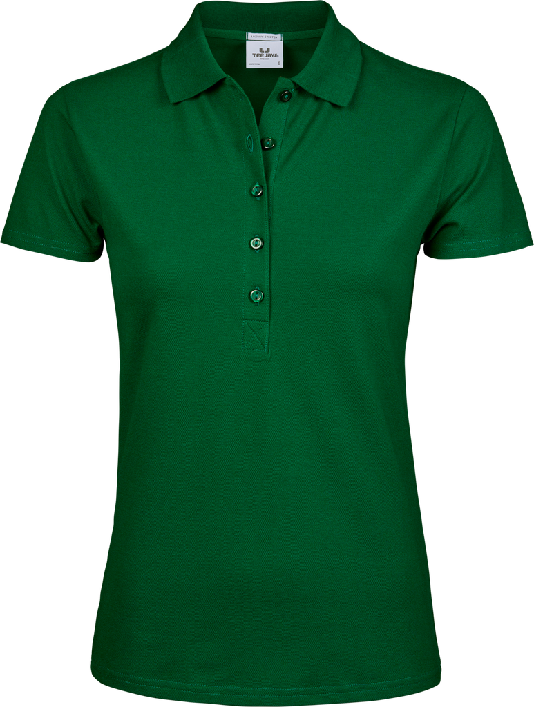 Tee Jays - Dames Luxury Stretch Polo - Forest Green