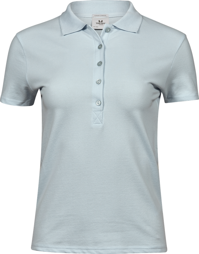Tee Jays - Dames Luxury Stretch Polo - Ice Blue