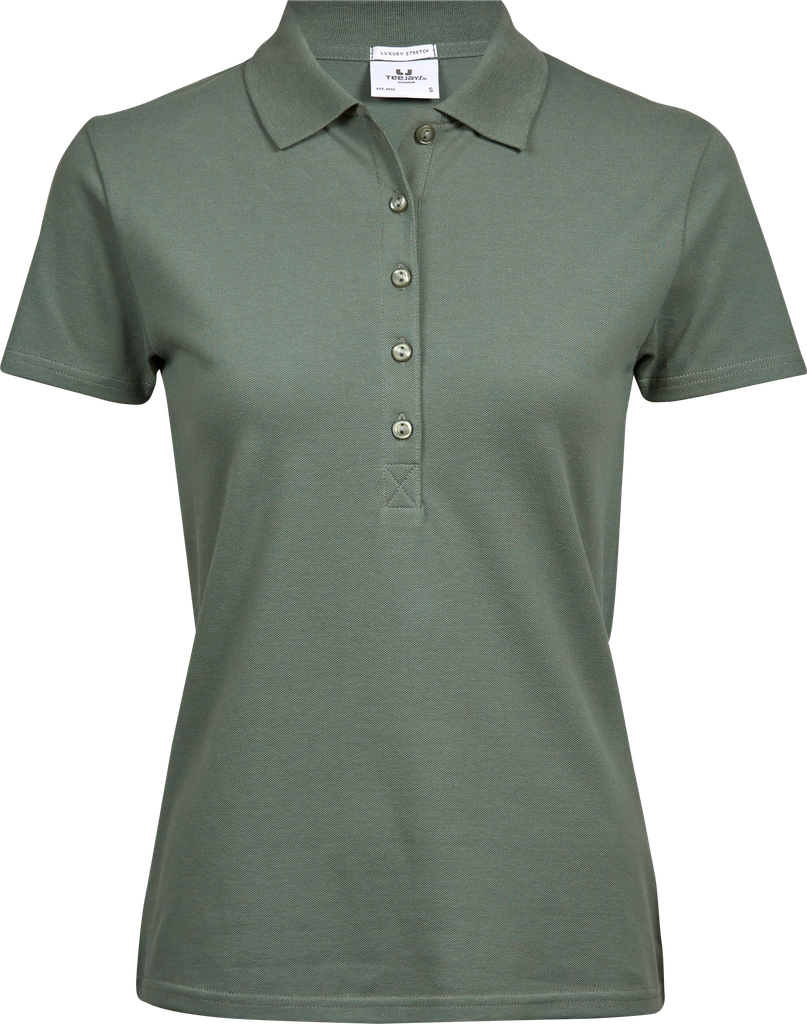 Tee Jays - Dames Luxury Stretch Polo - Leaf Green