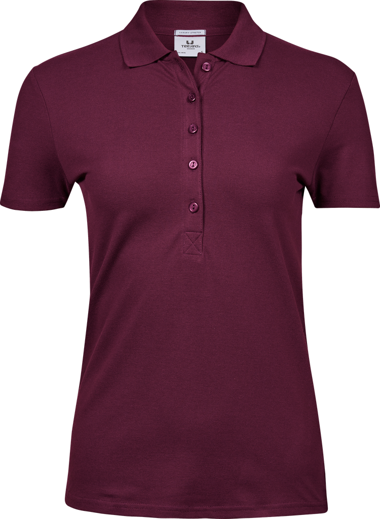 Tee Jays - Dames Luxury Stretch Polo - Wine