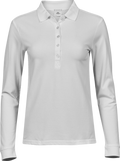 Luxury Stretch Polo lange mouwen
