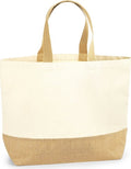 Jute Base Canvas Bag XL
