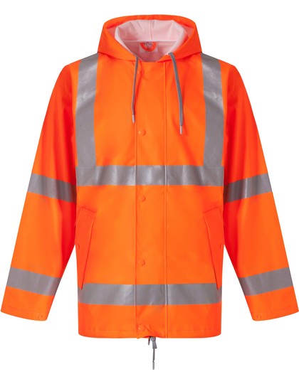 YOKO - Hi-Vis Soft Flex Breathable Regenjas - Orange