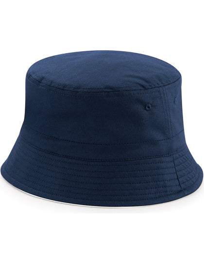 Beechfield - Reversible Bucket Hoed - French Navy/White