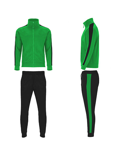 Roly Sport - Creta Trainingspak - Fern Green 226/Black 02