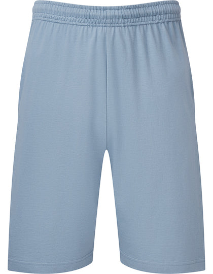 Fruit of the Loom - Iconic 195 Unisex Jersey Shorts - Mineral Blue