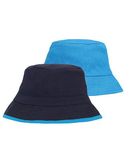 Neutral - Reversible Bucket Hoed - Navy/Sapphire