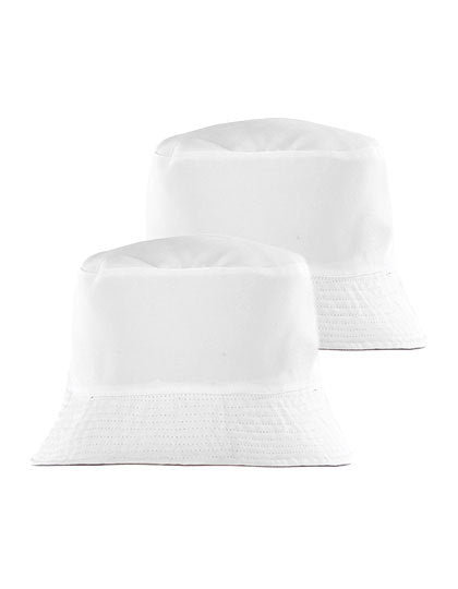 Result Genuine Recycled - Recycled Reversible Bucket Hoed - White/White
