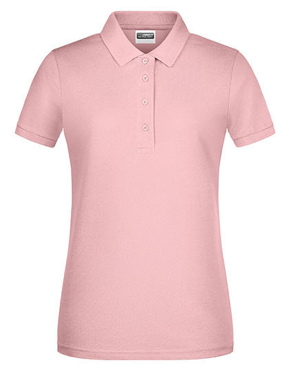 James & Nicholson - Basic Dames Polo – Soft Pink