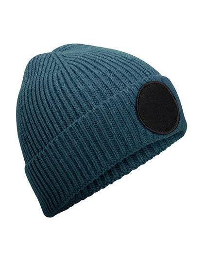 Beechfield - Circular Fashion Patch Muts - Airforce Blue/Black