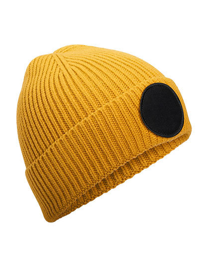 Beechfield - Circular Fashion Patch Muts - Mustard/Black