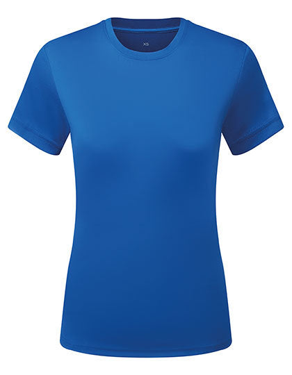 TriDri - Textured Recycled Dames T-Shirt - Royal