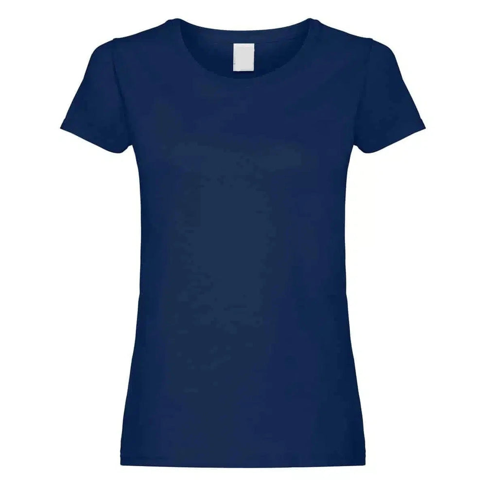 Gildan - Softstyle Midweight Dames T-Shirt - Navy