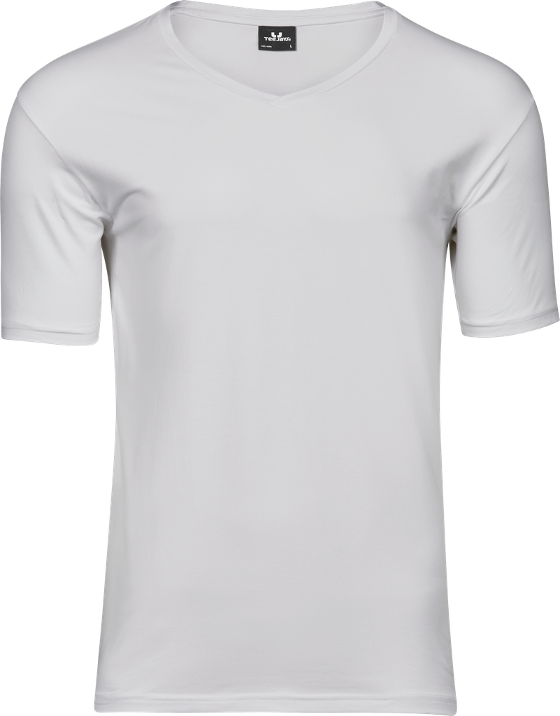 Tee Jays - Stretch V-Hals T-shirt - White
