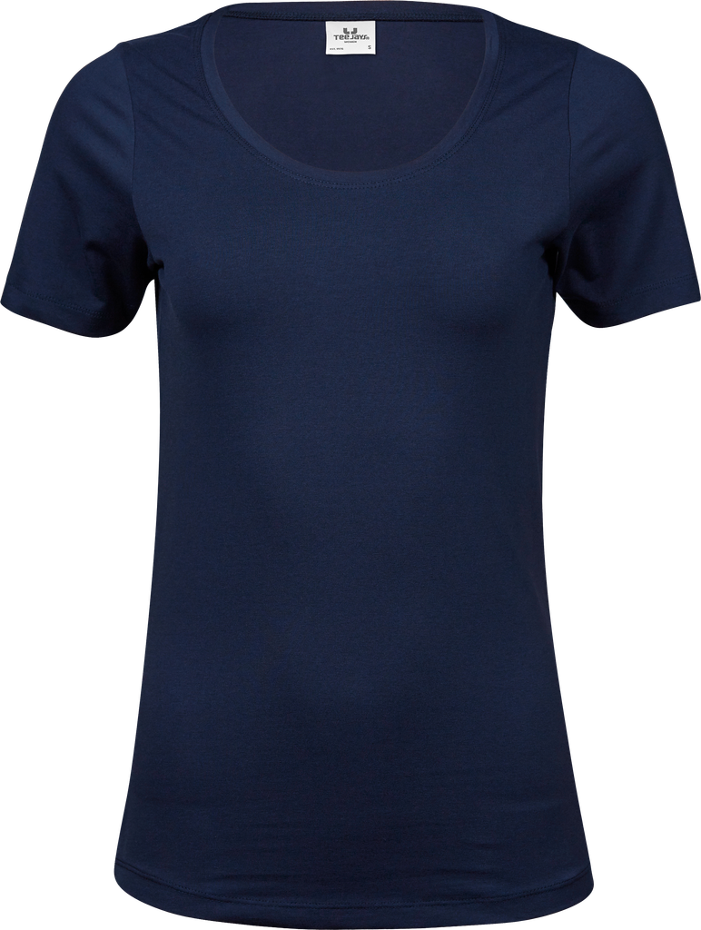 Tee Jays - Dames Stretch T-shirt - Navy
