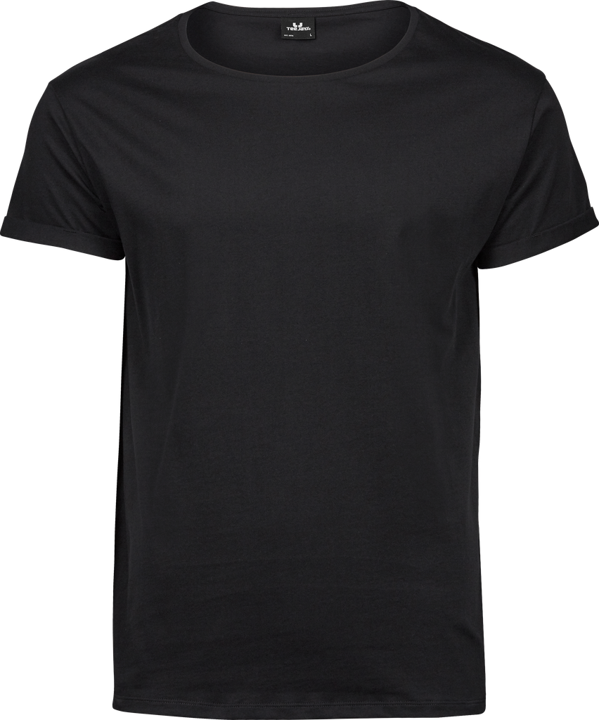 Tee Jays - Roll-Up T-shirt - Black