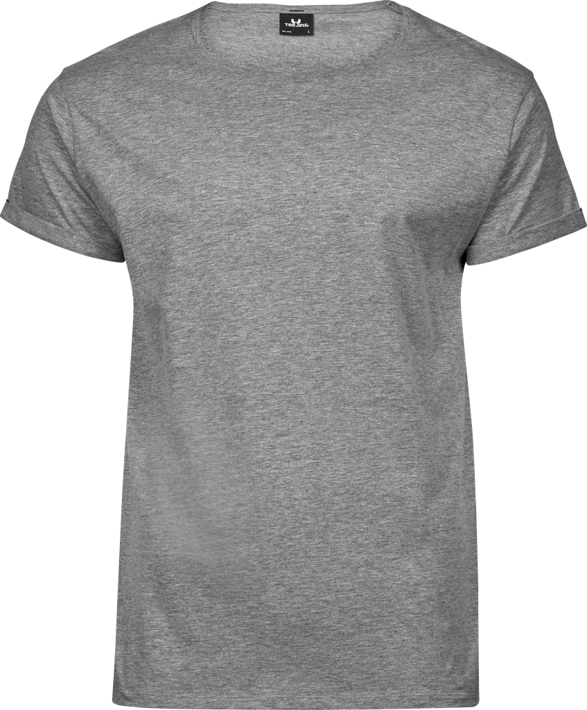 Tee Jays - Roll-Up T-shirt - Heather Grey