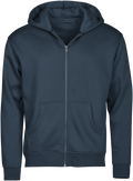 Urban hoodie met rits