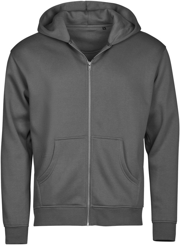 Tee Jays - Urban hoodie met rits - Powder Grey