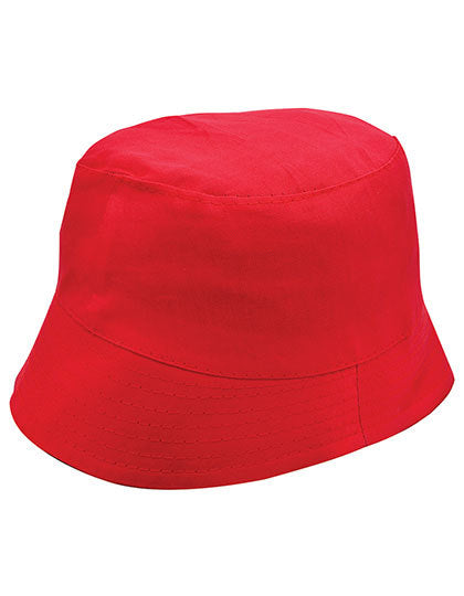 L-Merch - Bucket Hoed - Red