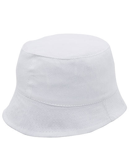 L-Merch - Bucket Hoed - White