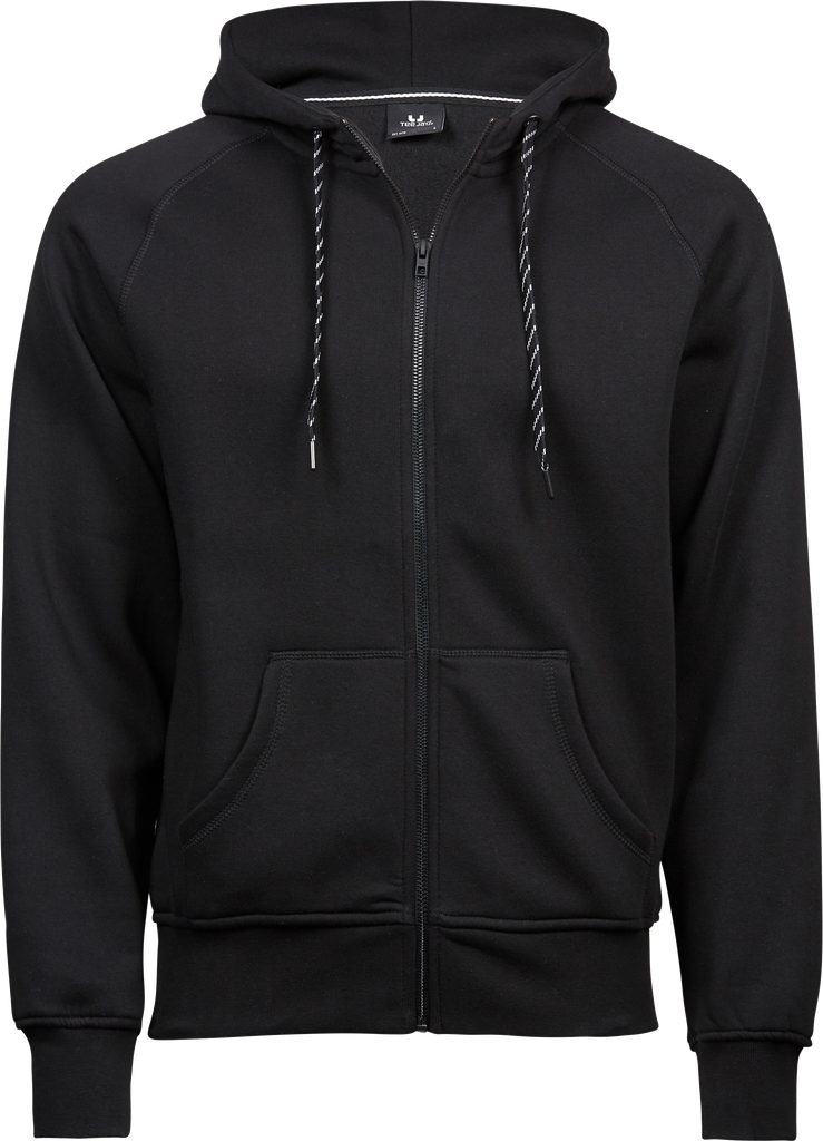 Tee Jays - Fashion Hoodie met rits - Black