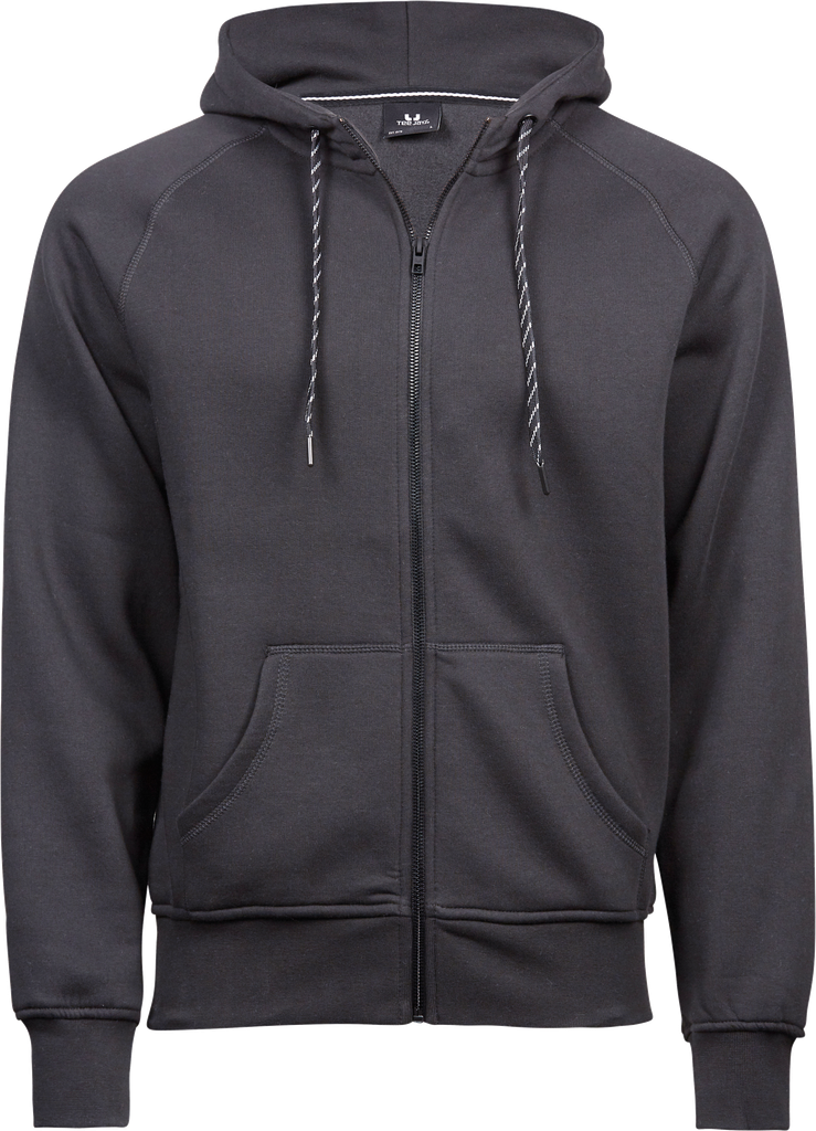 Tee Jays - Fashion Hoodie met rits - Dark Grey (Solid)