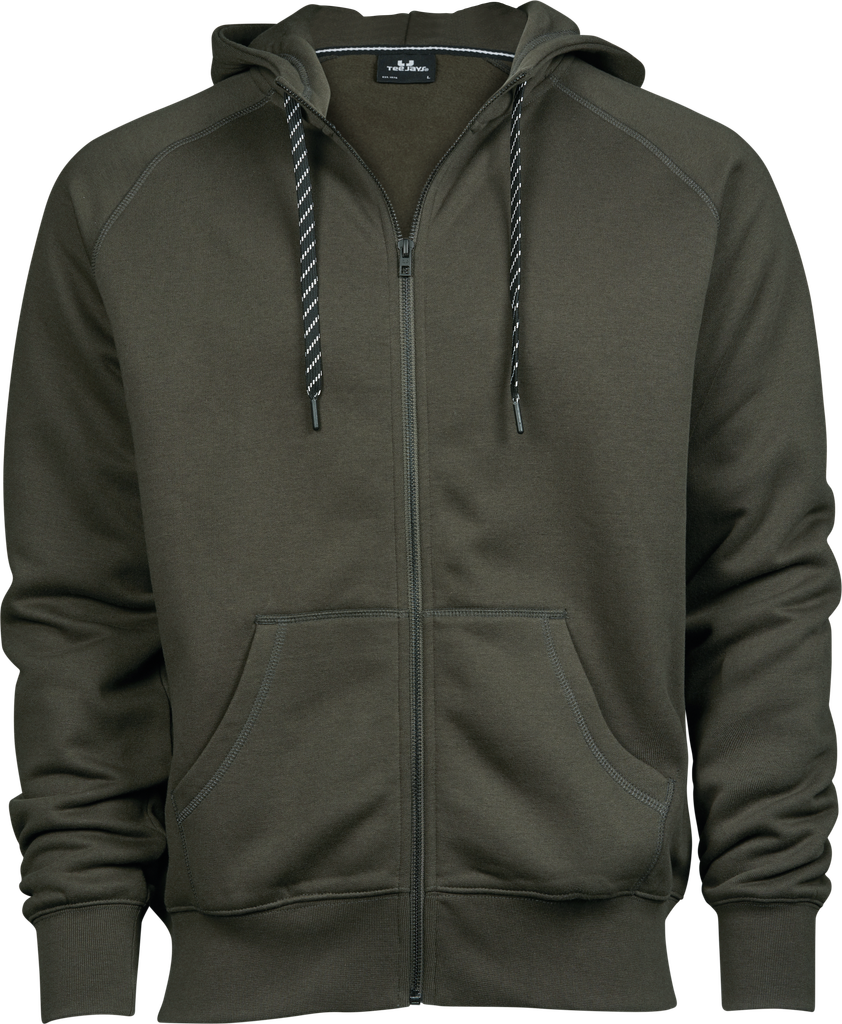 Tee Jays - Fashion Hoodie met rits - Deep Green
