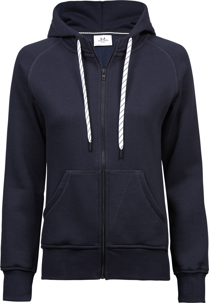 Tee Jays - Dames Fashion Hoodie met rits - Navy