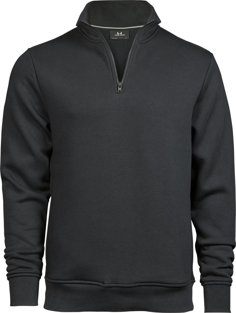 Tee Jays - Half Zip Sweatshirt trui - Dark Grey (Solid)