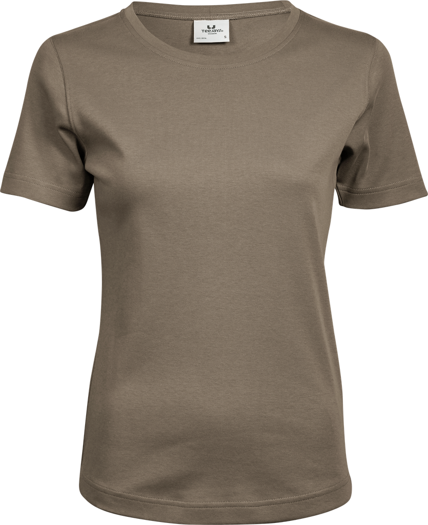 Tee Jays - Dames Interlock T-shirt - Clay