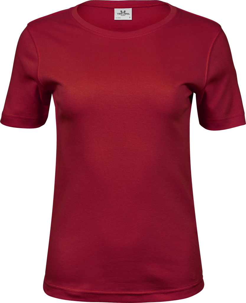 Tee Jays - Dames Interlock T-shirt - Deep Red