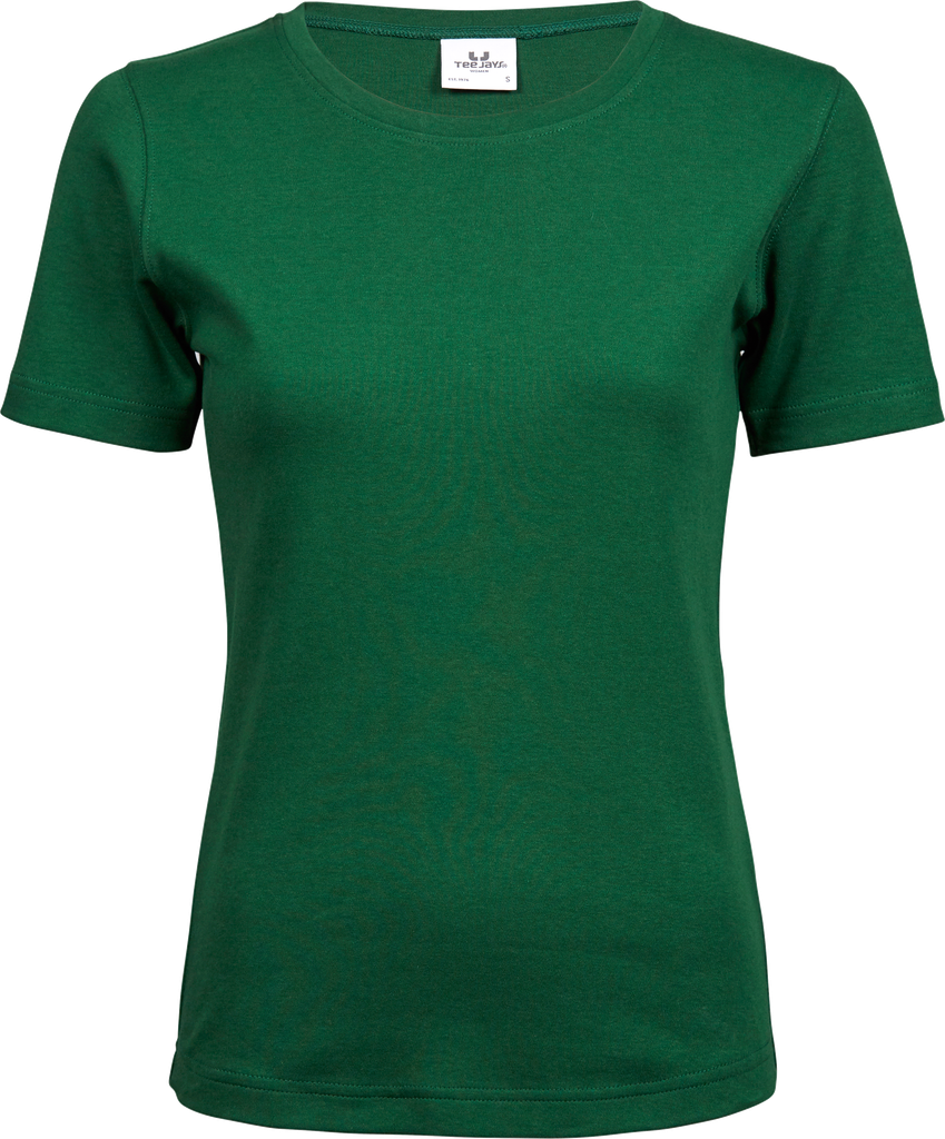 Tee Jays - Dames Interlock T-shirt - Forest Green