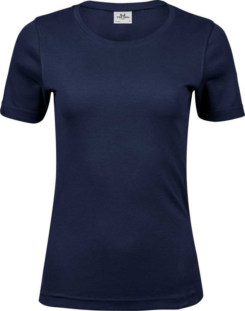 Tee Jays - Dames Interlock T-shirt - Navy