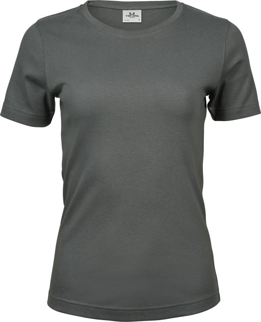 Tee Jays - Dames Interlock T-shirt - Powder Grey