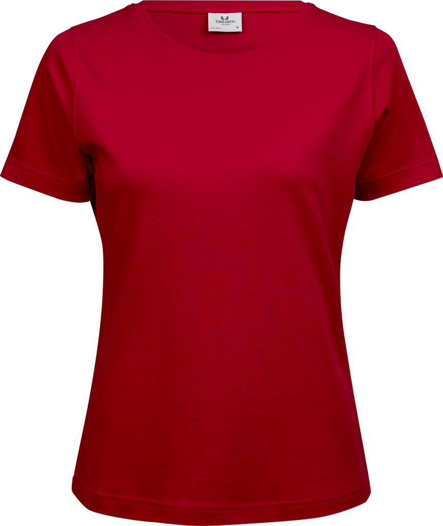 Tee Jays - Dames Interlock T-shirt - Red