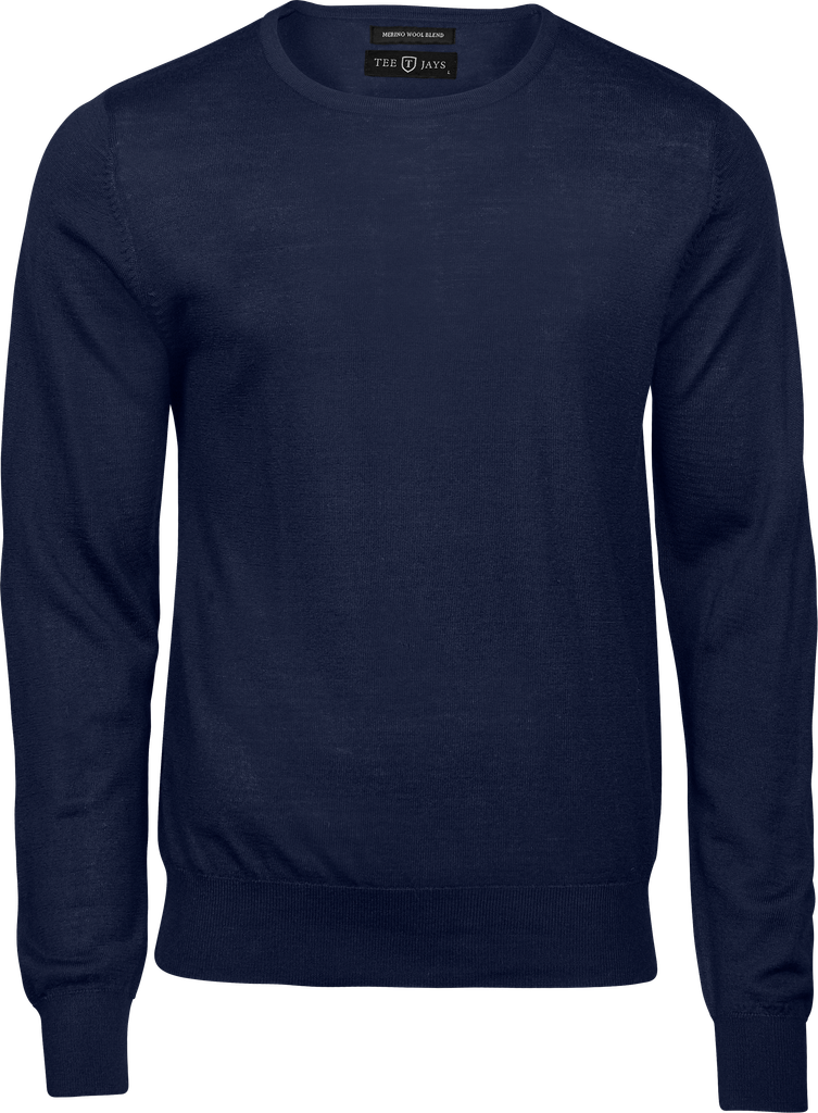 Tee Jays -  Crew Neck Pullover Sweater - Navy
